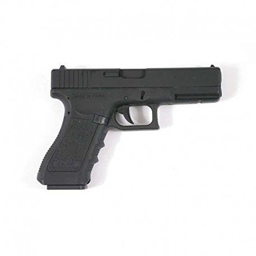 CYMA Cm030 Pistola elettrica AEP semi/automatica G18, da softair, 0,5 joule, nero, culatta in metallo