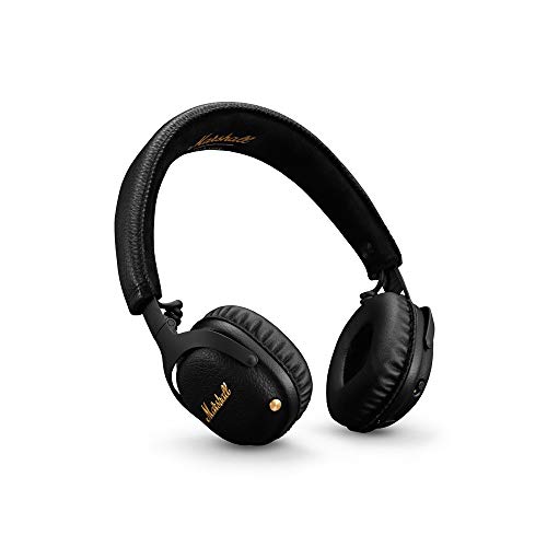 Marshall Mid Active Noise Cancelling (A.N.C.) Cuffie Bluetooth, Nero