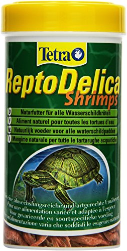 Tetra Delights Mangime reptodelica Shrimp Hairs ml. 250-Alimenti Tartarughe, Multicolore, Unica, 250 unità