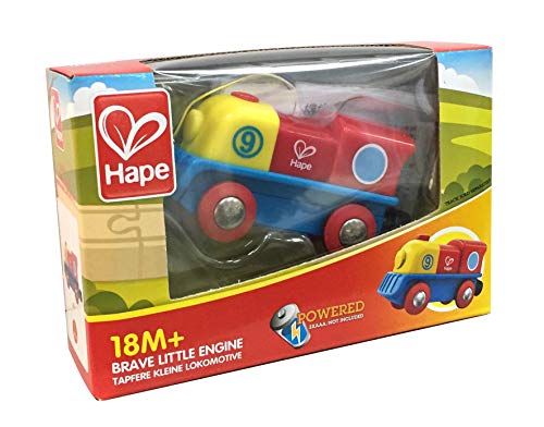 Hape - Brave Little Engine Piccola Locomotiva, Multicolore, taglia unica, E3820