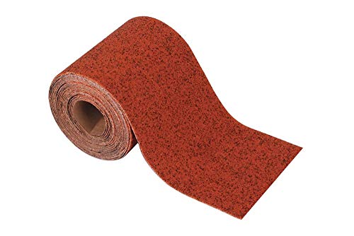 Wolfcraft 3176000 Rotolo di Carta Abrasiva, Grana 240, 93 mm x 5 m