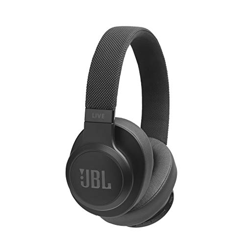 JBL LIVE 500BT - Cuffie Over-Ear Wireless Bluetooth, Con Alexa integrata e Assistente Google, Fino a 30h di Autonomia, Colore Nero