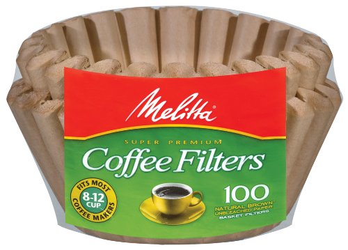 Melitta 629092 Basket Coffee Filters by Melitta
