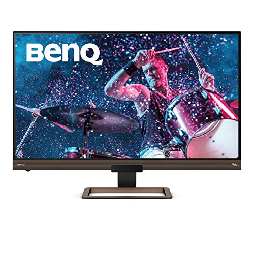 BenQ EW3280U Monitor PC per Intrattenimento Video, Risoluzione 4K UHD, Tecnologia IPS e HDRi, Provvisto di Prese USB-C e HDMI, 32 Pollici