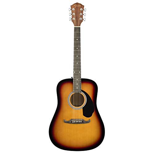 Fender FA-125 - Chitarra acustica Dreadnought, tastiera in noce, Sunburst