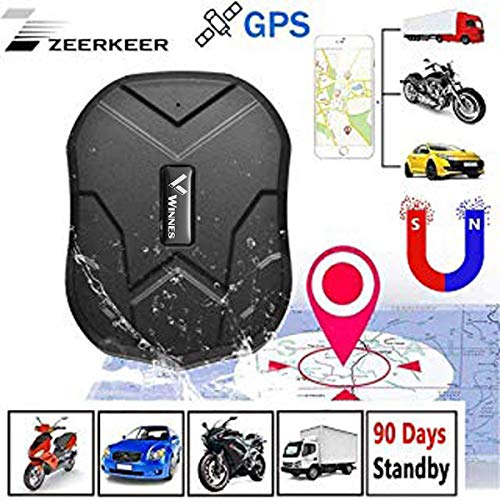 Zeerkeer GPS Tracker Monitoraggio in Tempo Reale Posizionamento Doppia Modalità LBS/GPS Dispositivo di Localizzazione di Auto Camion Moto Barca 5000mAh