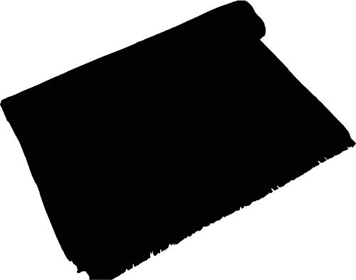 Elegante sciarpa invernale in seta di alta qualitଠmolto elegante, colore nero