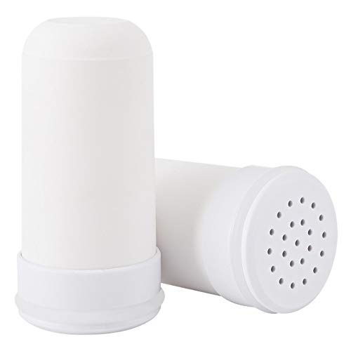 ASIV 360 ° Booster rubinetto rotante Filtro acqua antispruzzo, per doccia bagno cucina, 1 * purificatore d'acqua rubinetto domestico (incluso filtro) + 1 * filtro