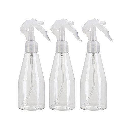 Plastica Bottiglie Spray(3 pezzi),atomizzatore trasparente riutilizzabile portatile 200ML tenuto in mano, strumento cosmetico del fiore della bottiglia dello spruzzo del giardino.
