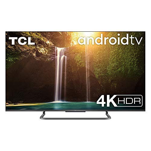 TV TCL 55P816 55 pollici, 4K HDR PRO, Ultra HD, Smart TV con sistema Android 9.0, Design senza bordi in alluminio (Controllo Vocale Hands-Free, Compatibile con Google Assistant & Alexa)