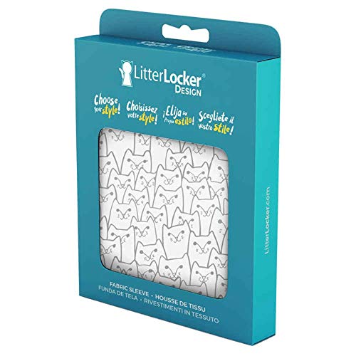LitterLocker Fashion 10450 - Copertura in Tessuto con Gatti Cartoni Animati