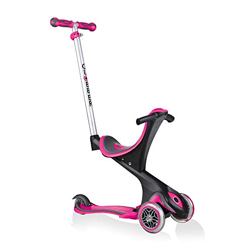 Globber Evo Comfort 5in1, Monopattino Bambina, Pink, Taglia Unica