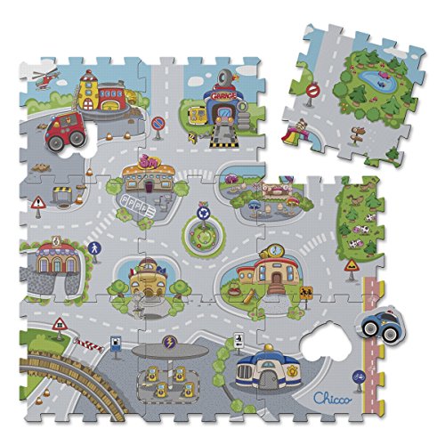 Chicco Tappeto Puzzle, Città, 7163