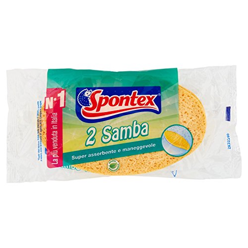 Spontex Samba - 8 confezioni da 2 pezzi [16 pezzi]