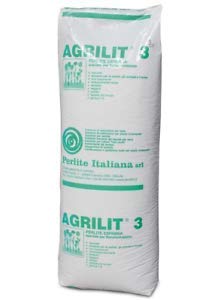 AGRILIT 3 AGRIPERLITE LT.100 per Uso AGRICOLO Colore Bianco MM 3-5 - AMMENDANTE