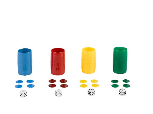 Falomir Set Completo di 4 stampini in plastica (Accessori), Multicolore (27932)