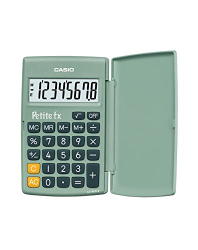 Casio piccola FX Verde Calcolatrice scolastica Verde