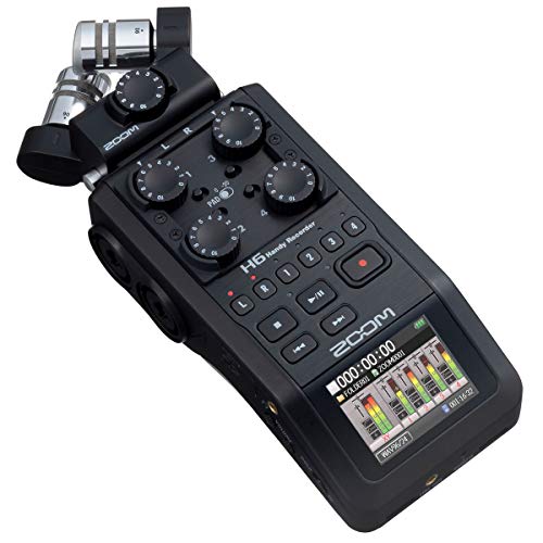 Zoom - H6-BLK/IFS - registratore 6 tracce - interfaccia USB - Black Edition