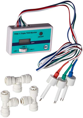 Triple Misuratore / Tester di TDS per Osmosi Inversa HM Digital (TRM-1)