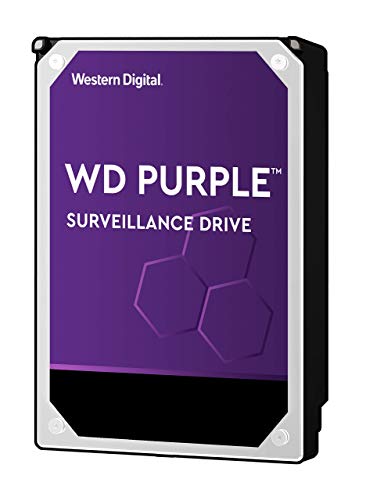 WD Purple 3 TB Surveillance Hard Disk Drive, Intellipower 3.5 Inch SATA 6 Gb/s 64 MB di cache 5400 rpm - Opzione FFP