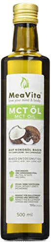 MeaVita Olio Meavita Mct, Qualità Premium, 1 Confezione (1X 500 Ml) - 500 ml
