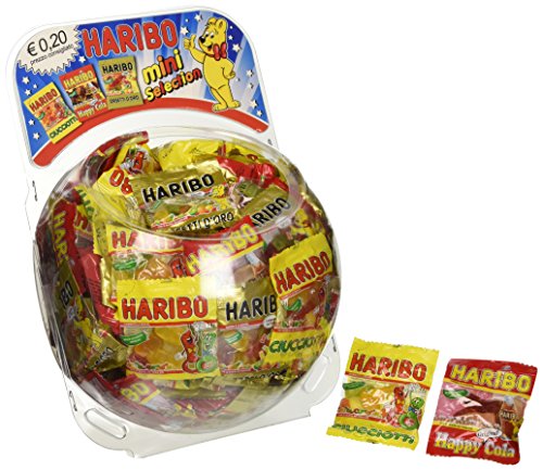 Haribo Caramelle Incartate Mini Selection Bustine - 150 bustine da 12g [1800g]