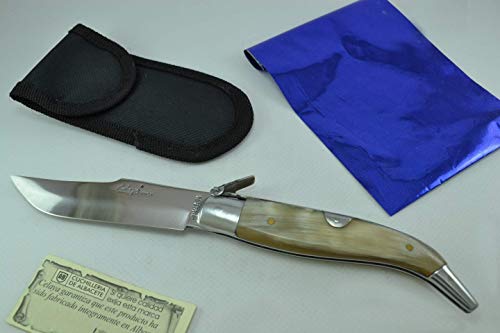 Coltello Celaya Classic Albacete Alluminio Corno di Toro n 1