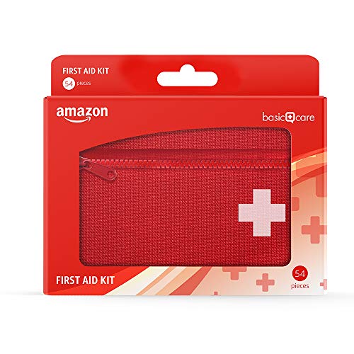 Amazon Basic Care - Kit di pronto soccorso - 54 unità