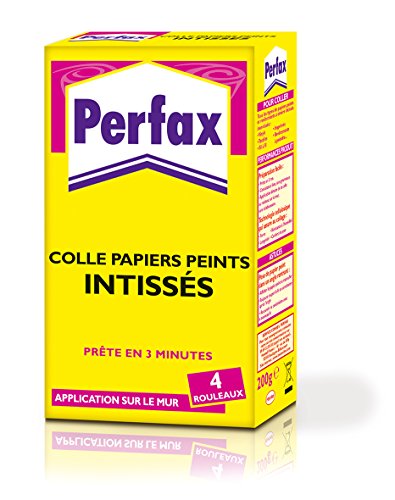 Perfax - Colla extraforte per carta da parati tessute, confezione da 200 g