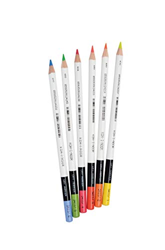 Koh-I-Noor 3415 - Evidenziatori a matita, blister con 6 colori