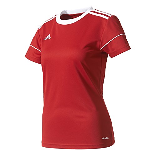 Adidas Football App Generic, Maglietta Donna, Rosso (Power Red/White), S