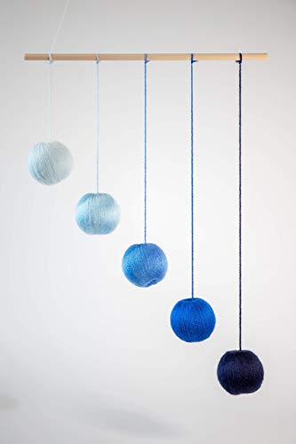 Montessori inspired mobile - Blue Gobbi