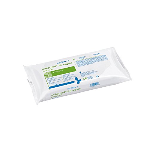 Schülke mikrozid® AF wipes Premium - Salviette disinfettanti, 50 salviette