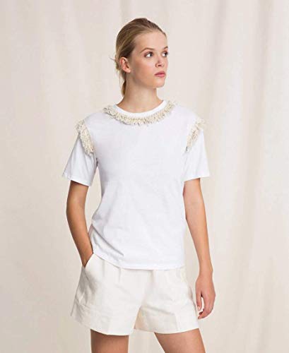 Twinset Donna T-Shirt Bianco MOD. TP2210 L