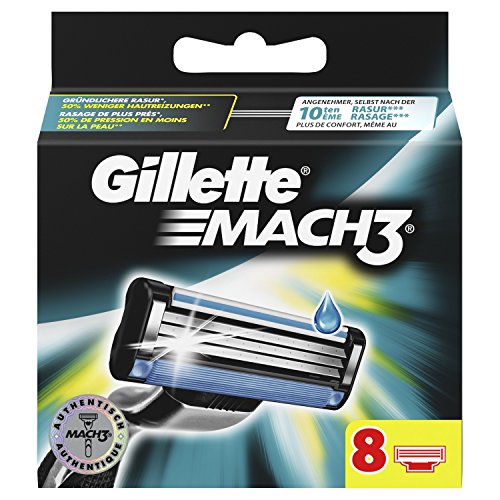 Gillette Mach3 lamette da barba uomo