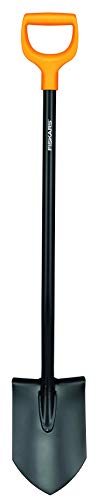 Fiskars Vanga a punta per terreni duri e sassosi, Lunghezza 117 cm, Acciaio/Plastica, Nero/Arancione, Solid, 1003455