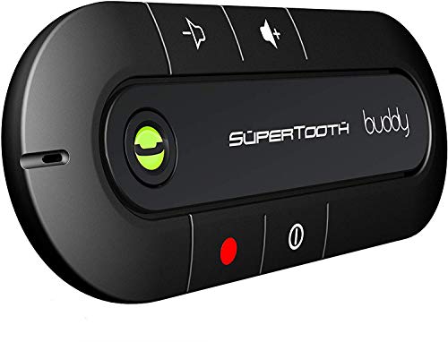SuperTooth Buddy Kit Vivavoce Bluetooth per Auto, Nero