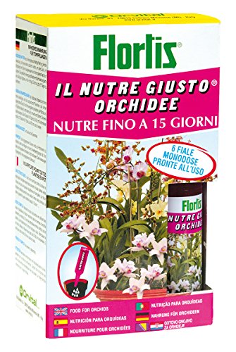 Flortis 1210960 Integratore Pronto all'Uso, Il Nutre Giusto per Orchidee, 210 ml, 5.5x8.5x14.5 cm