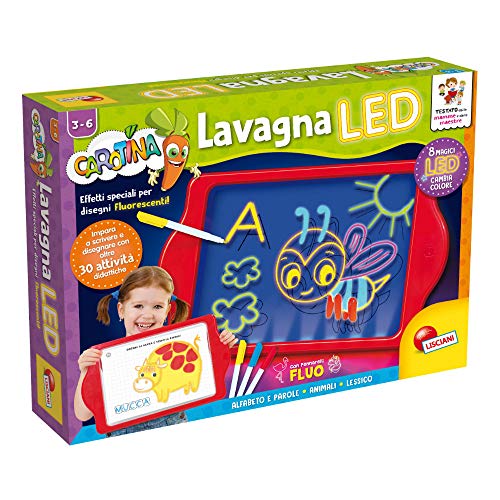 Lisciani Giochi - 77441 Gioco per Bambini Carotina Lavagna LED 2019