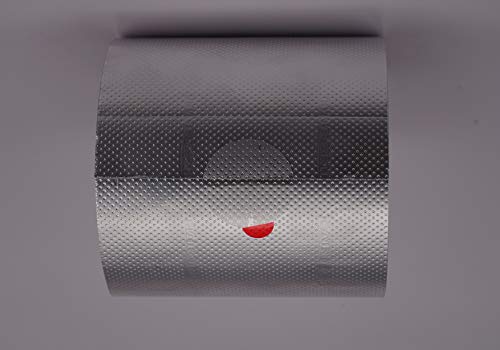 HairGrip - pellicola in alluminio antiscivolo per capelli, 9 cm - 75 m, extra resistente agli strappi, 1 pezzo