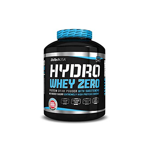 BIOTECH USA New Hydro Whey Zero 1816 gr Proteine del Siero Idrolizzate (BISCOTTO E CREMA)