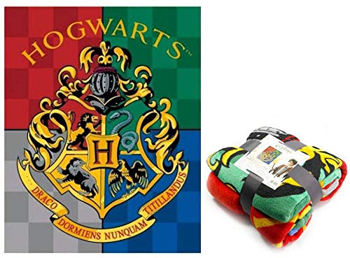 Harry Potter Premium Coralina Riferimento NI coperta per letto copriletto e copriletti tessili per la casa, unisex, per adulti, multicolore (multicolore), unica