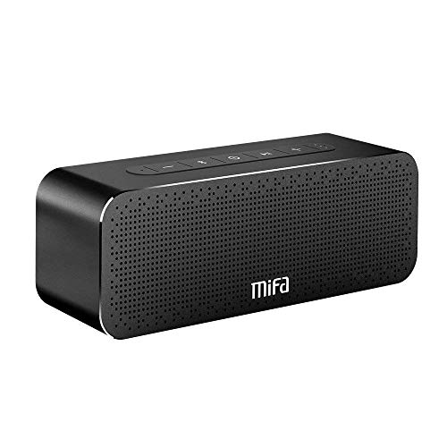 MIFA A20 Soundbox Altoparlante Bluetooth Portatile 30W, Tutto in alluminio, Tecnologia TWS e DSP Suono Stereo & Bass, Litio Ricaricabile da 4.000 mAh, Microfono Integrato, Slot per Scheda TF, AUX-IN