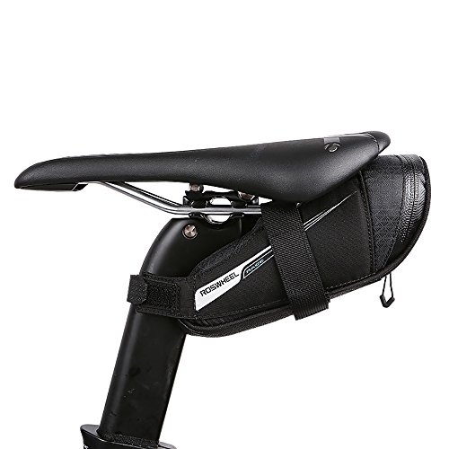 Roswheel Borsa della Sella per Bicicletta Sacchetto Posteriore Telaio da Bici Sedile per Ciclismo/MTB/Bici(0,6L)