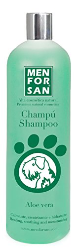 menforsan Shampoo rigenerazione all' Aloe Vera per Cani naturale calmante/1000 ml