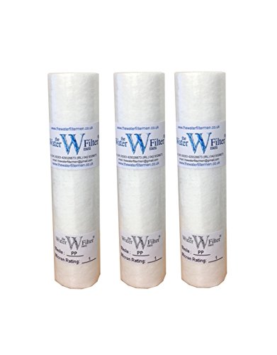 10 PP Sediment 1mic Sediment Particle Reverse Osmosis Water Filter Cartridge 1 Micron by The Water Filter Men