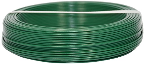 Corderie Italiane 002014072 Filo Ferro Plastica, Verde, 1.8 mm, 100 m