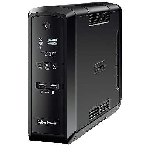 CyberPower CP1500EPFCLCD - Sistema di backup UPS, PFC Sinewave Series,  1500VA, Nero