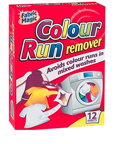 KB Colour Run Remover Avoids Colour Runs in Mixed lavaggi. Tessuto Magic. 12 Fogli