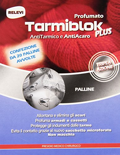 Tarmiblok - Antitarmico E Antiacaro, Profumato - 20 palline